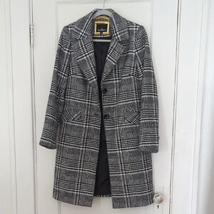 NWOT Sam Edelman Plaid Coat